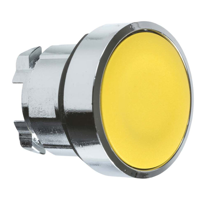 XB4 Pbutton Head Non Ill 22mm Yellow Flush Push Unmarked