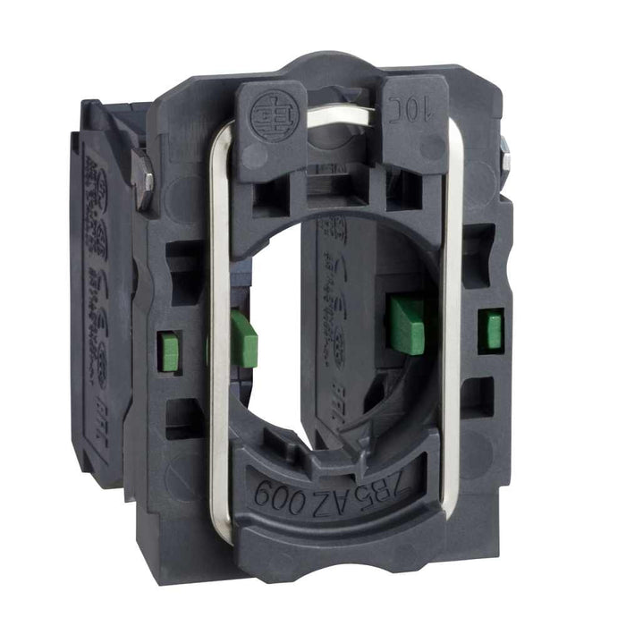 XB5 Contact Block Sgl W/Body/Collar Screw Clamp Term 2NO