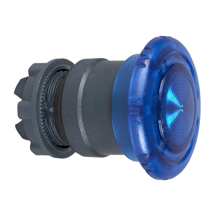 XB5 Pbutton Head Ill Blue Mroom 22mm Latch Turn to Release