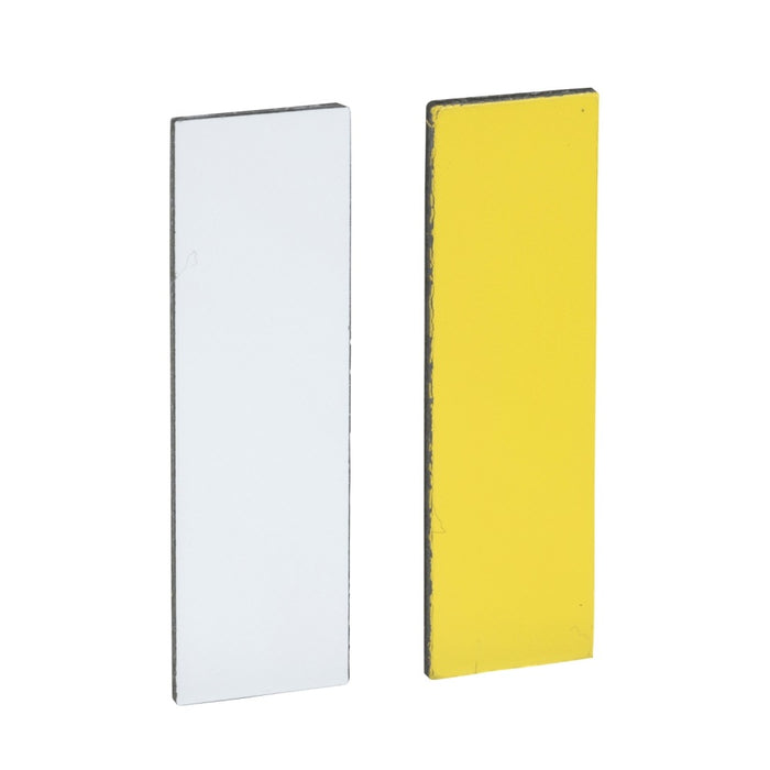 XB4/XB5 Blank Legend Plate 8 x 27mm Holder 30 x 40mm