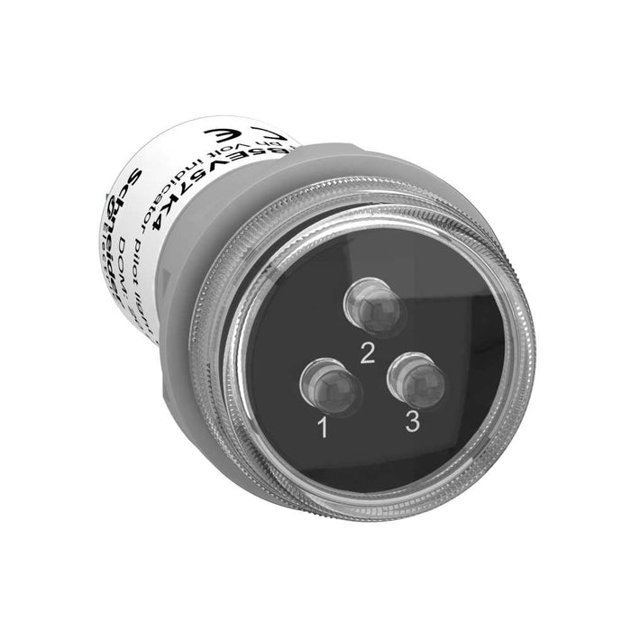 XB5 Pilot Light 3Ph Voltage Indicator 3 LED R/G/Y 400VAC