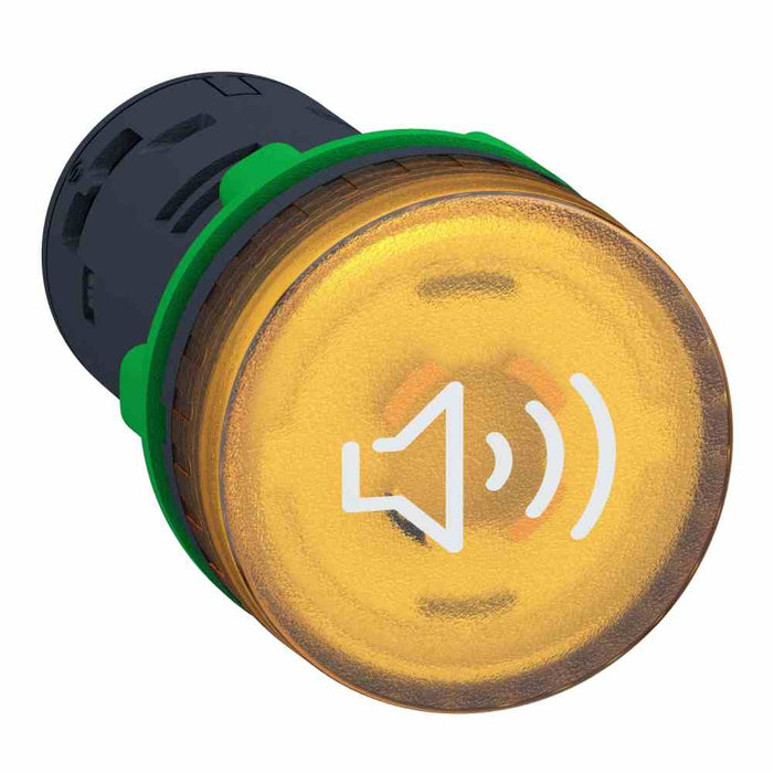 XB5 Buzzer Ill 22mm Yellow Continuous/Intermittent 110-120V