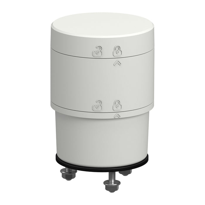 Base Module 60mm 24VAC/DC 3-Pin Adaptor White