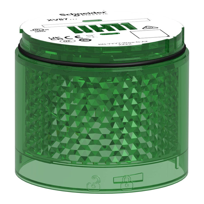 Tower Light Module Flashing LED Green 24V AC/DC
