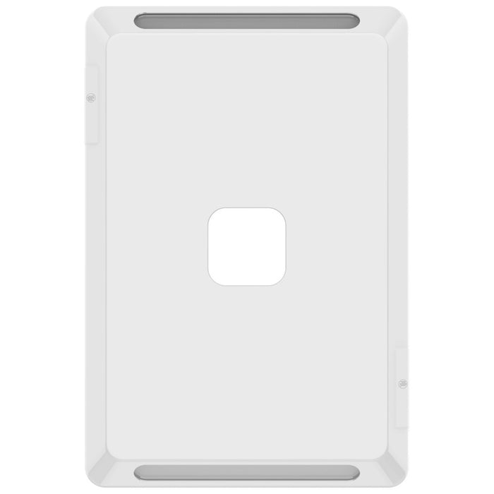 Pro Series Grid & Cover Plate Only 1Gang White