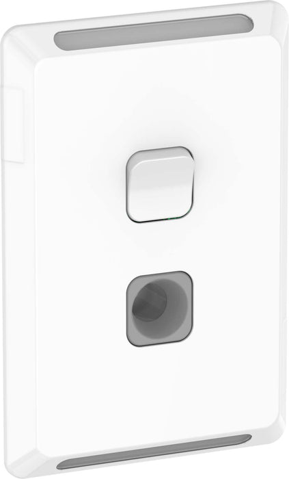 Pro Series PCU Single Switched 20A 16AX White