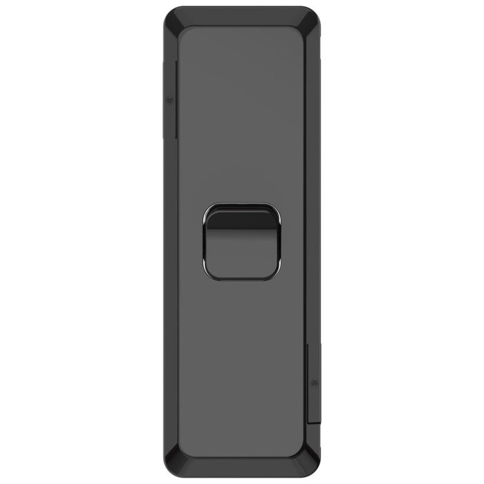 Pro Series Architrave Switch Single 16AX Black