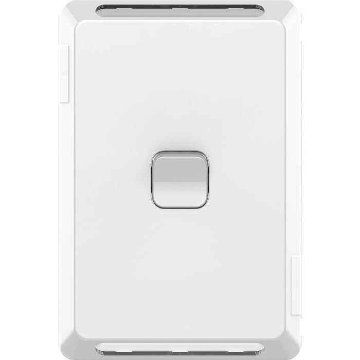 Pro Series Cover Plate Single V/H White