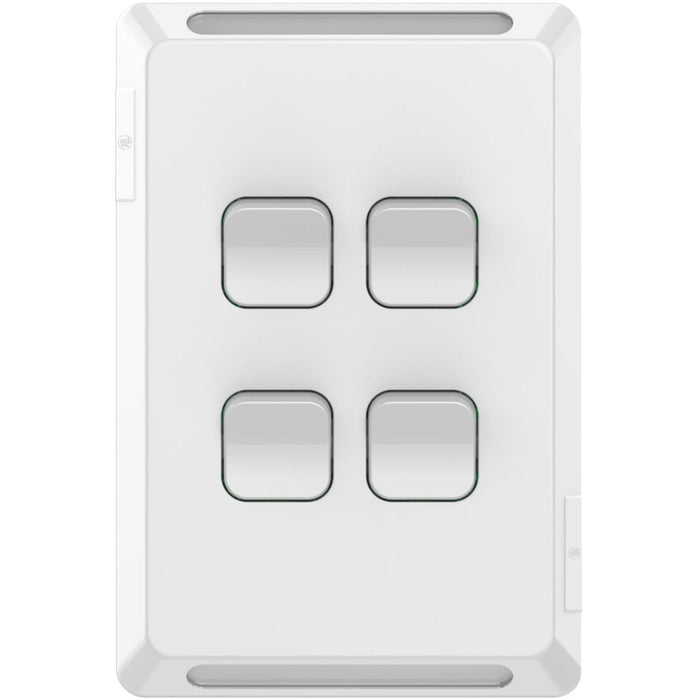 Pro Series Switch 4Way 20A/16AX White