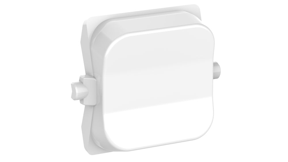 Pro Series Dolly Toggle 3Pos Blank Pk10 White