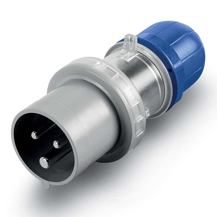 Plug 16A 2PE 3Pin 230V Clear IP44
