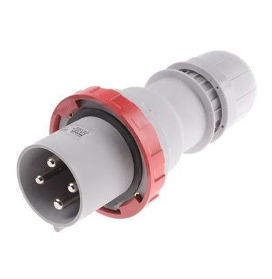Plug 125A 3PE 4Pin 415V Red IP67
