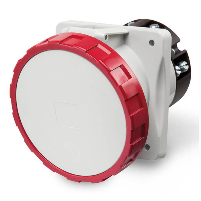 Socket Outlet 63A 3PE 4Pin 415V Red IP67