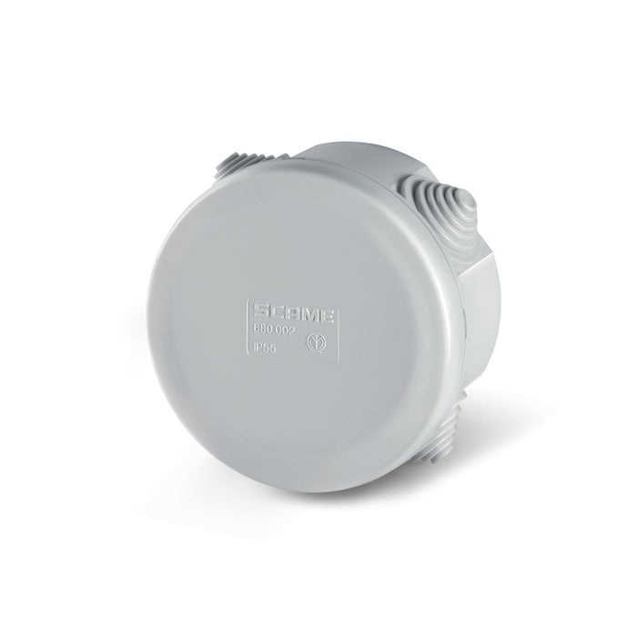 Scabox Junction Box 80 x 40mm IP44 Grey