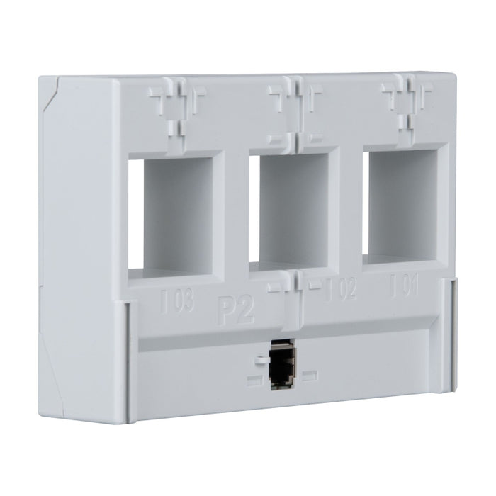 P44-QCT 3Ph Block 160-630A CT 31 X 31mm Holes 45mm Centre