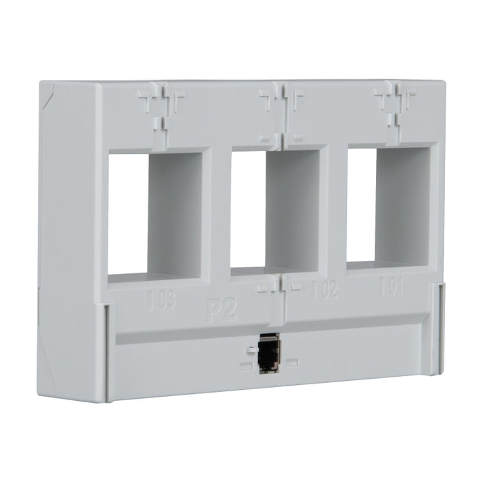 P44-QCT 3Ph Block 400-1000A CT 41 X 41mm Holes 55mm Ctr