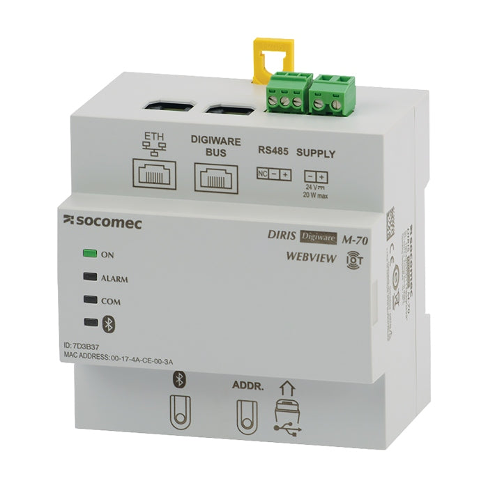 Digiware M-70 BLE Monitoring Gateway Dis RS485 Eth/Bluetooth
