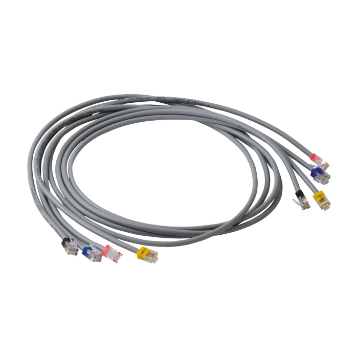 RJ12 x 4 CT to Meter Cable 1m for Digiware and DIRIS A