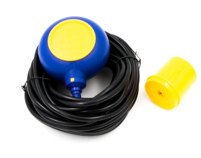 Float Switch Round 10M Pvc Cable & Weight
