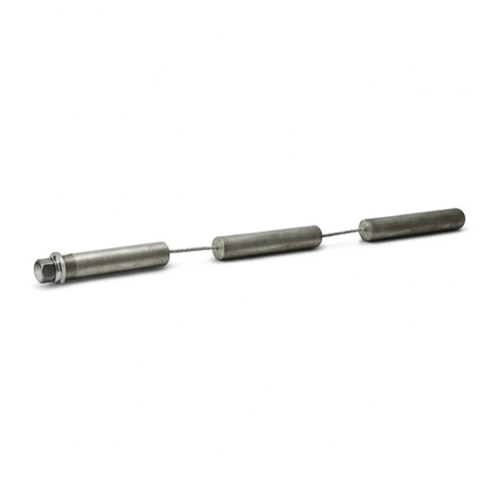 Tank Anode Rod Articulated Segments Magnesium