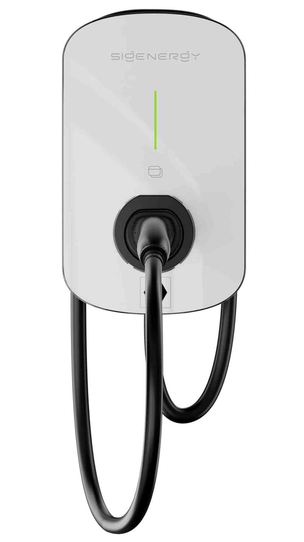 EV AC Charger 22kW 4G 5m Cable Type2 White