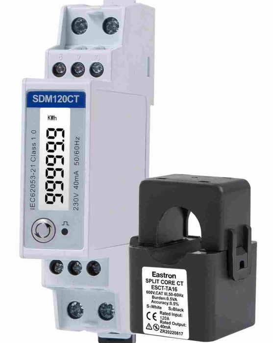 Power Sensor Single Phase External CT 120 A DH