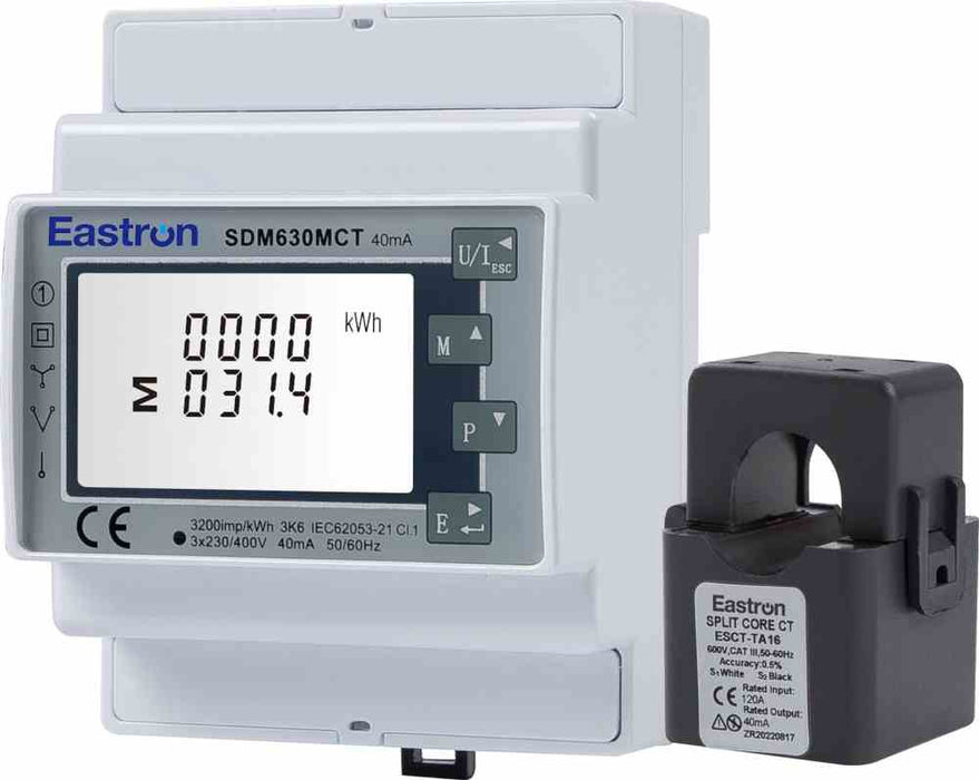 Power Sensor Three Phase External CT 600 A DH