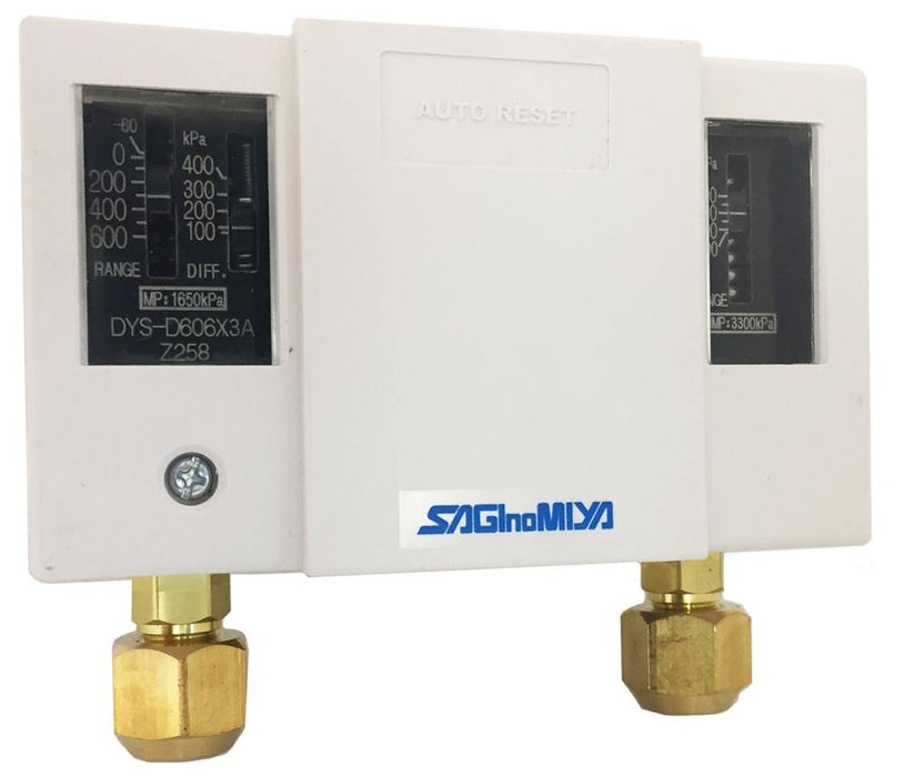 Dual Pressure Switch DYS-D606X3A Auto 60-600kPa