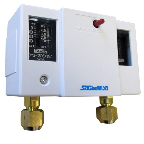 Dual Pressure Switch DYS-D606X3MA Manual 60-600kPa