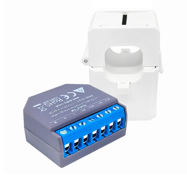 WiFi Energy Meter 120A CT & Contactor Control 110-230VAC
