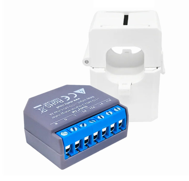 WiFi Energy Meter 120A CT & Contactor Control 110-230VAC