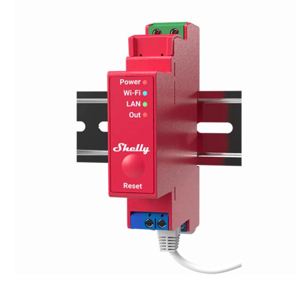 Pro WiFi Relay/Switch 1Ch 16A Power Monitor 230V