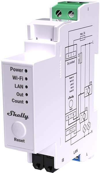 WiFi Energy Meter 120A CT & Contactor Control 110-230VAC