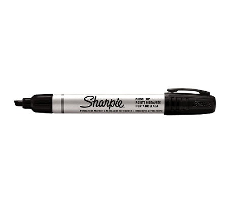 Sharpie Marker Aluminium Chisel Black