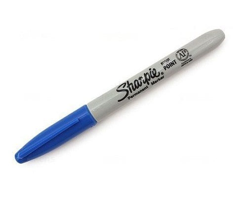 Sharpie Marker Pen Fine Blue