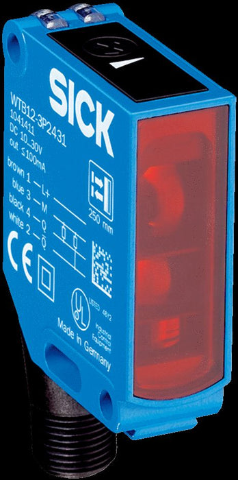 WTB12-3P2431 PE Sensor Diffuse 300mm PNP 10-30VDC M12