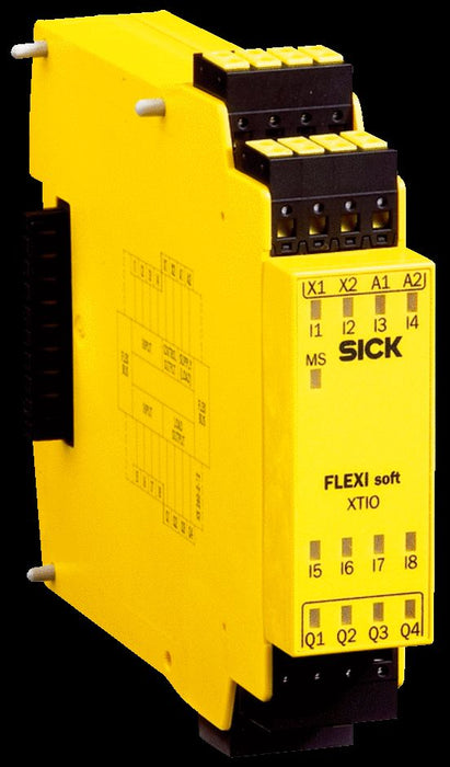 FX3-XTIO84002 Flexisoft In-Output Exp Unit 8 In 4 Out