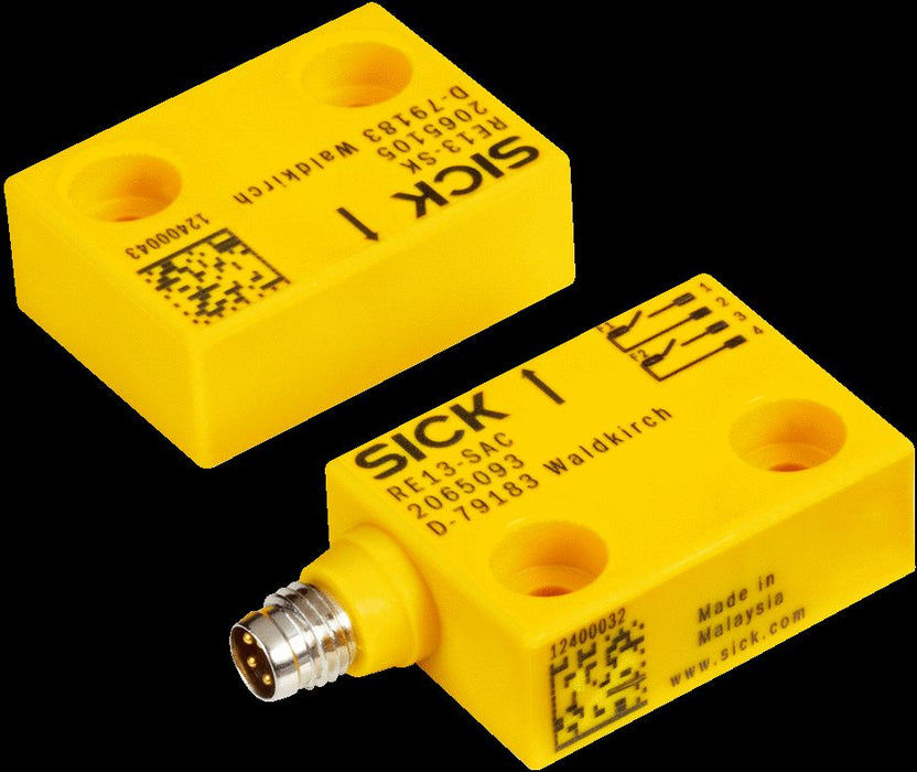 RE13-SAC Magnetic Safety Switch 2N/O M8 4Pin