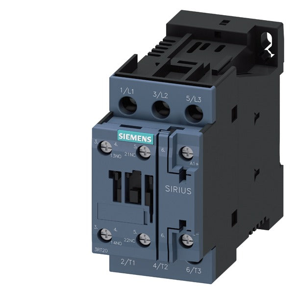 Contactor 3P 7.5kW 17A 24VDC 1N/O 1N/C