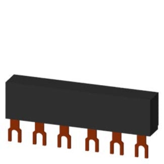 Busbar 3P for 2x Switches 45mm Module Spacing
