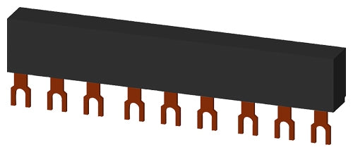 Busbar 3P for 3x Switches 45mm Module Spacing