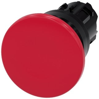Mushroom Pushbutton Head Red 40mm 3SU1000-1BD20-0AA0