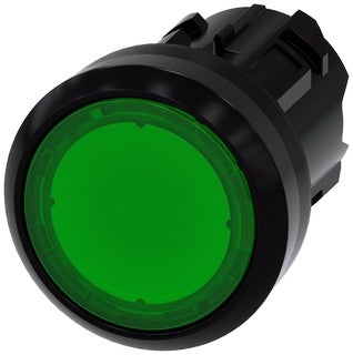 Ill Pushbutton Head Round Green 22mm 3SU1001-0AB40-0AA0