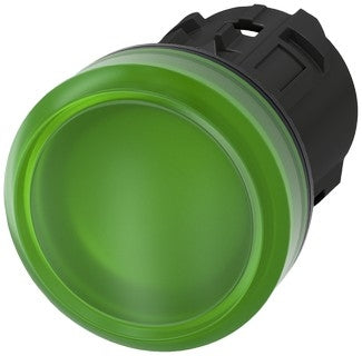 Indicator Light Green Round 22mm 3SU1001-6AA40-0AA0