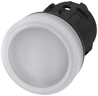 Indicator Light White Round 22mm 3SU1001-6AA60-0AA0