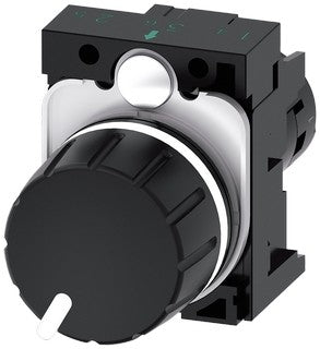 Potentiometer 22mm 10k ohm 3SU1200-2PS10-1AA0