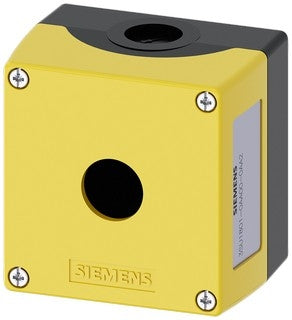 Pbutton Encl 1Hole Yellow 3SU1801-0AA00-0AA2