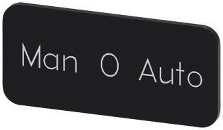 Legend Man O Auto 12.5x27mm White/Black 3SU1900-0AC16-0DY0