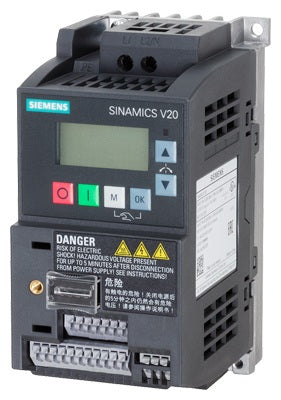 V20 VSD 1Ph/3Ph 0.75kW 240VAC 6SL3210-5BB17-5BV1