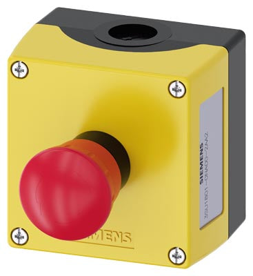 Emergency Stop Station Yellow 3SU1801-0NA00-2AA2